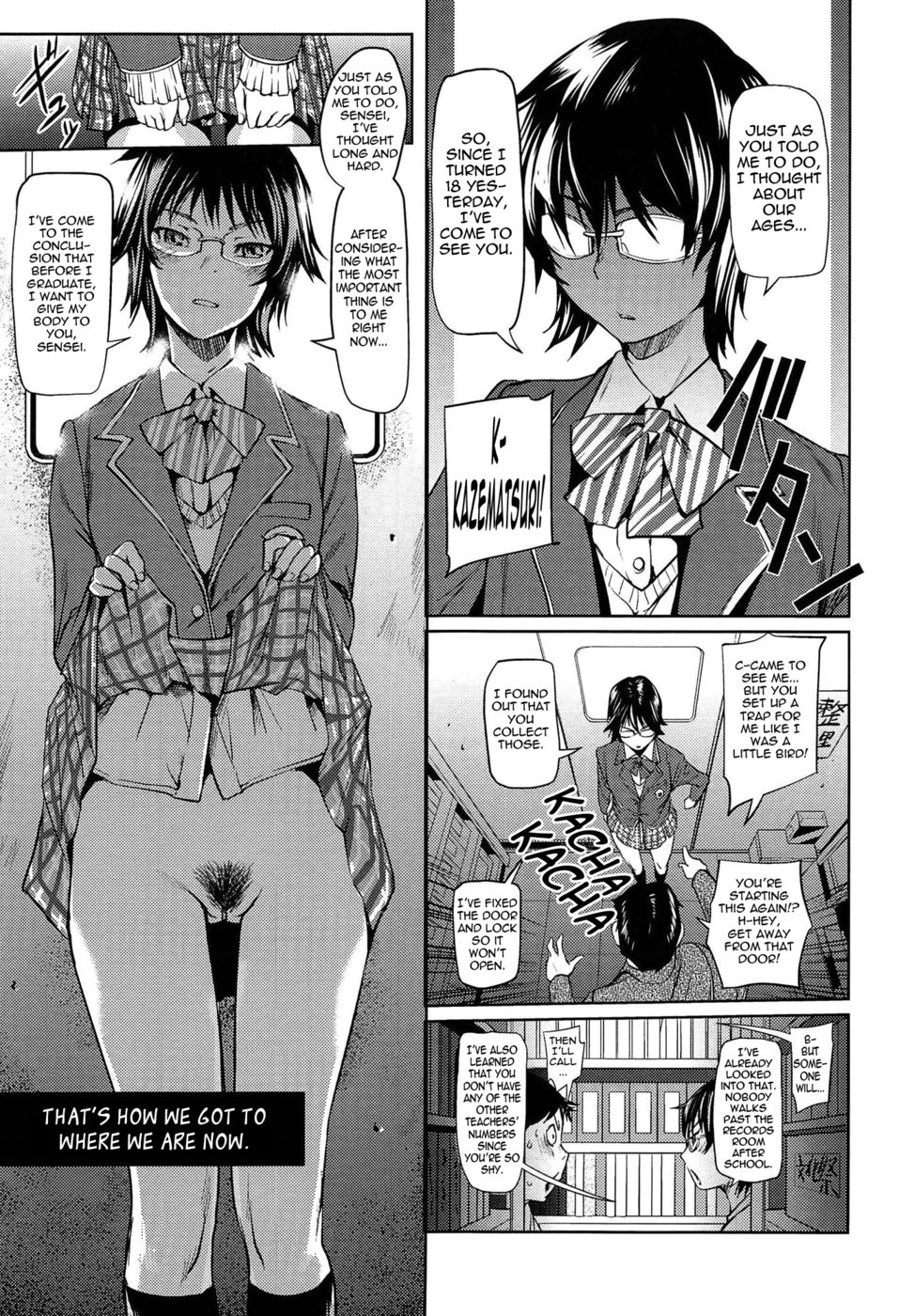 Hentai Manga Comic-The Thin Line Between Calm and Passion-Read-7